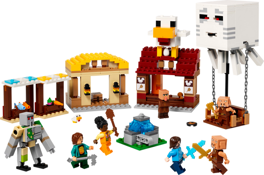 LEGO Minecraft The Ghast Balloon Village Attack (21273) - QuestChest