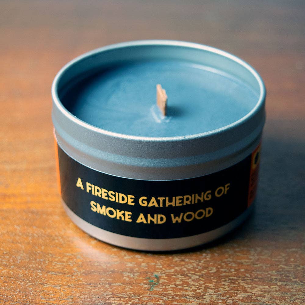 Crackling Campfire Gaming Candle: 8oz - QuestChest