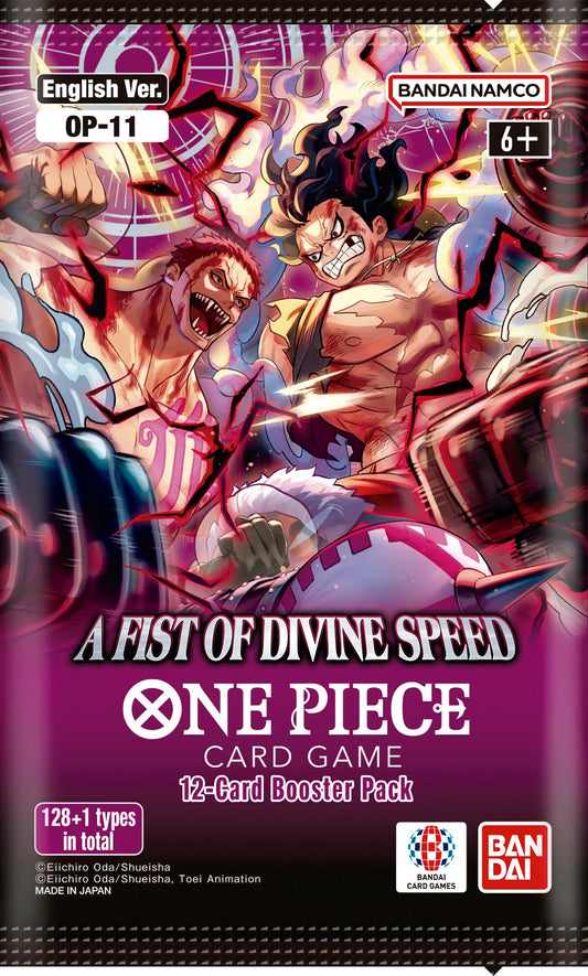 ONE PIECE OP-11 A FIST OF DIVINE SPEED BOOSTER BOX