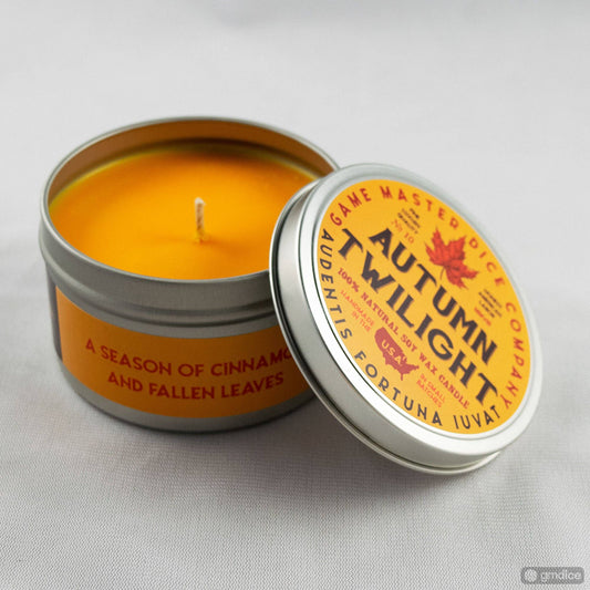 Autumn Twilight Gaming Candle: 8oz - QuestChest