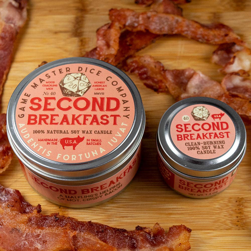 Second Breakfast Candle: 8oz - QuestChest