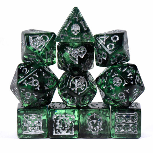 Crypt of the Necromancer - 11 Dice Set - QuestChest