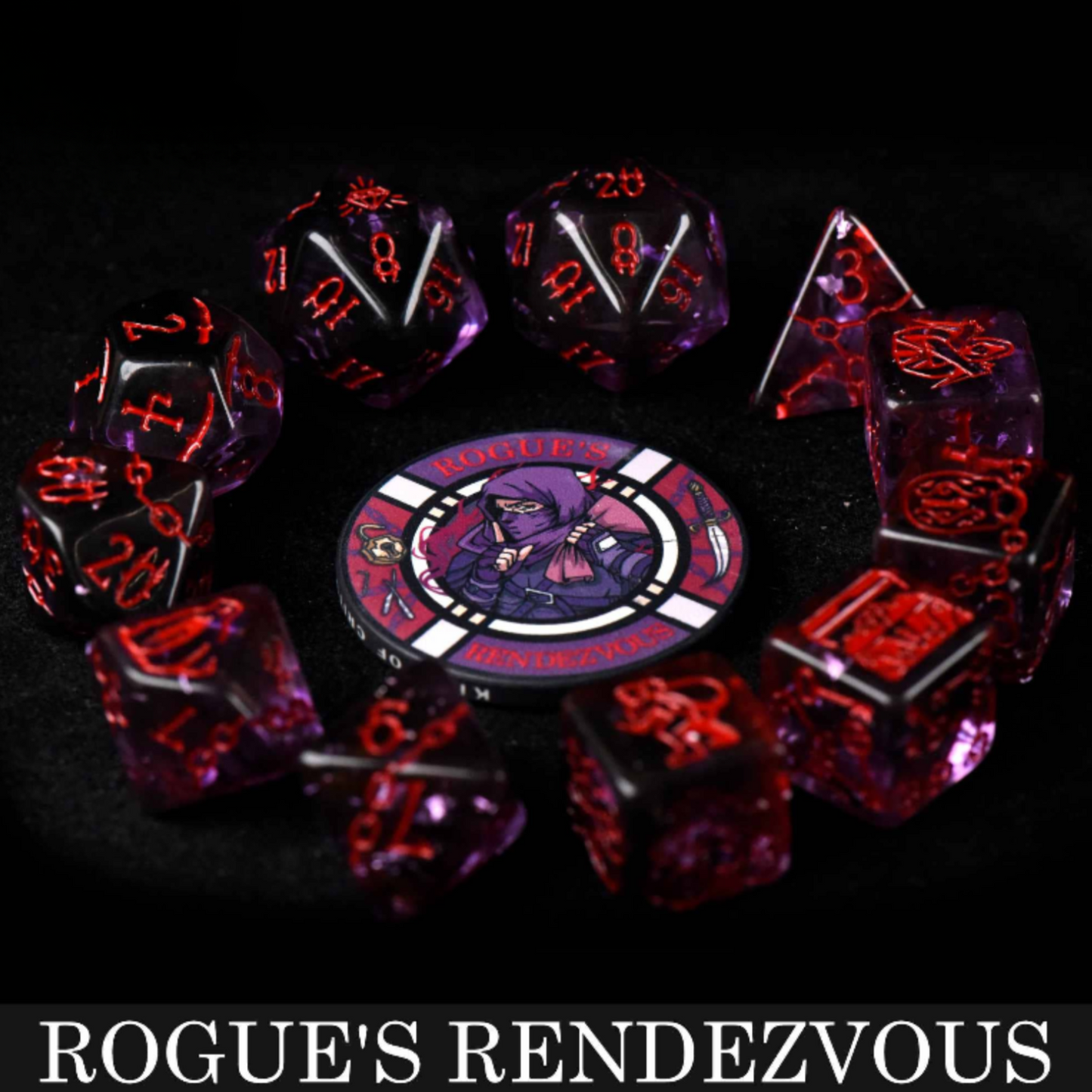 Rogue's Rendezvous - 11 Dice Set - QuestChest