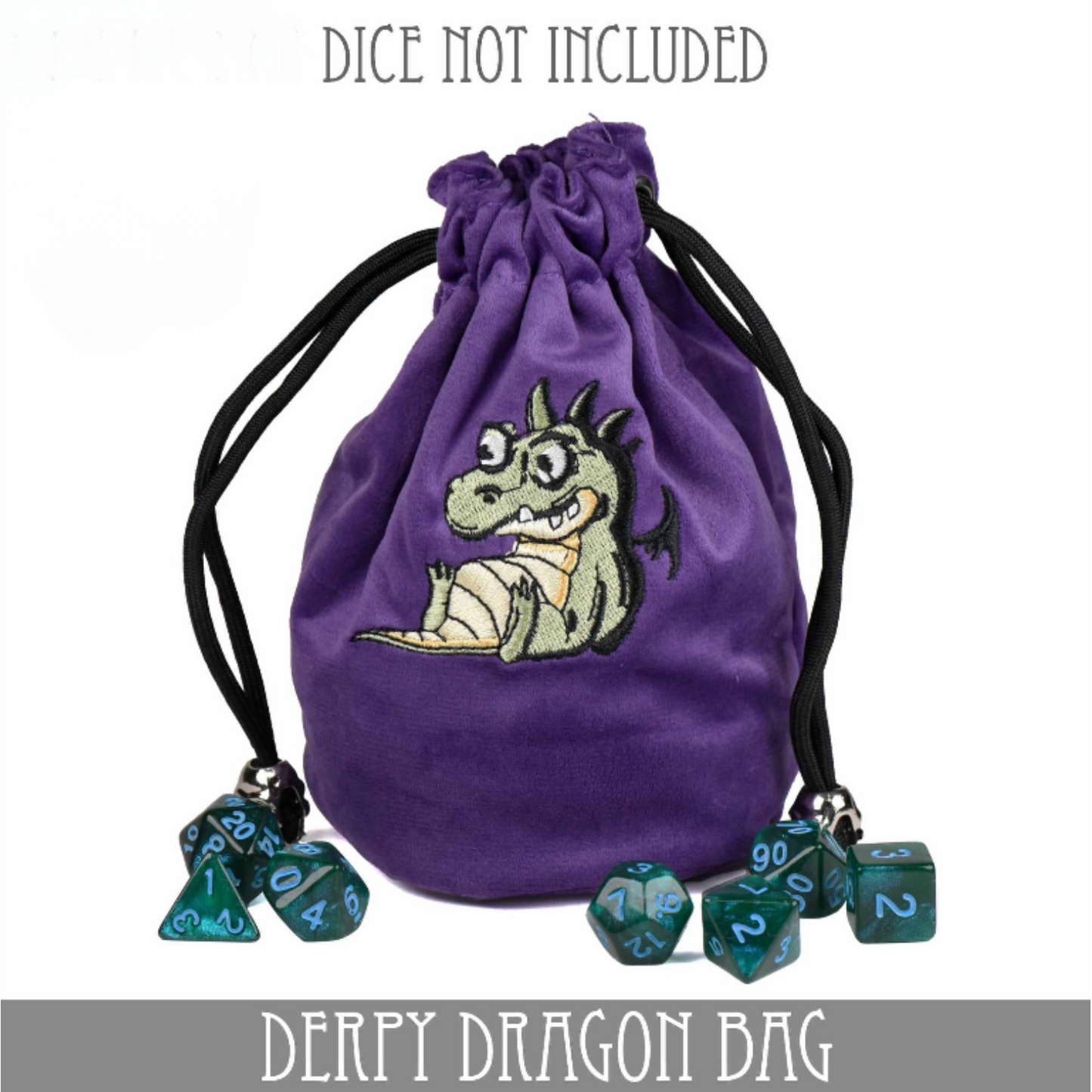 Derpy Dragon Dice Bag - QuestChest