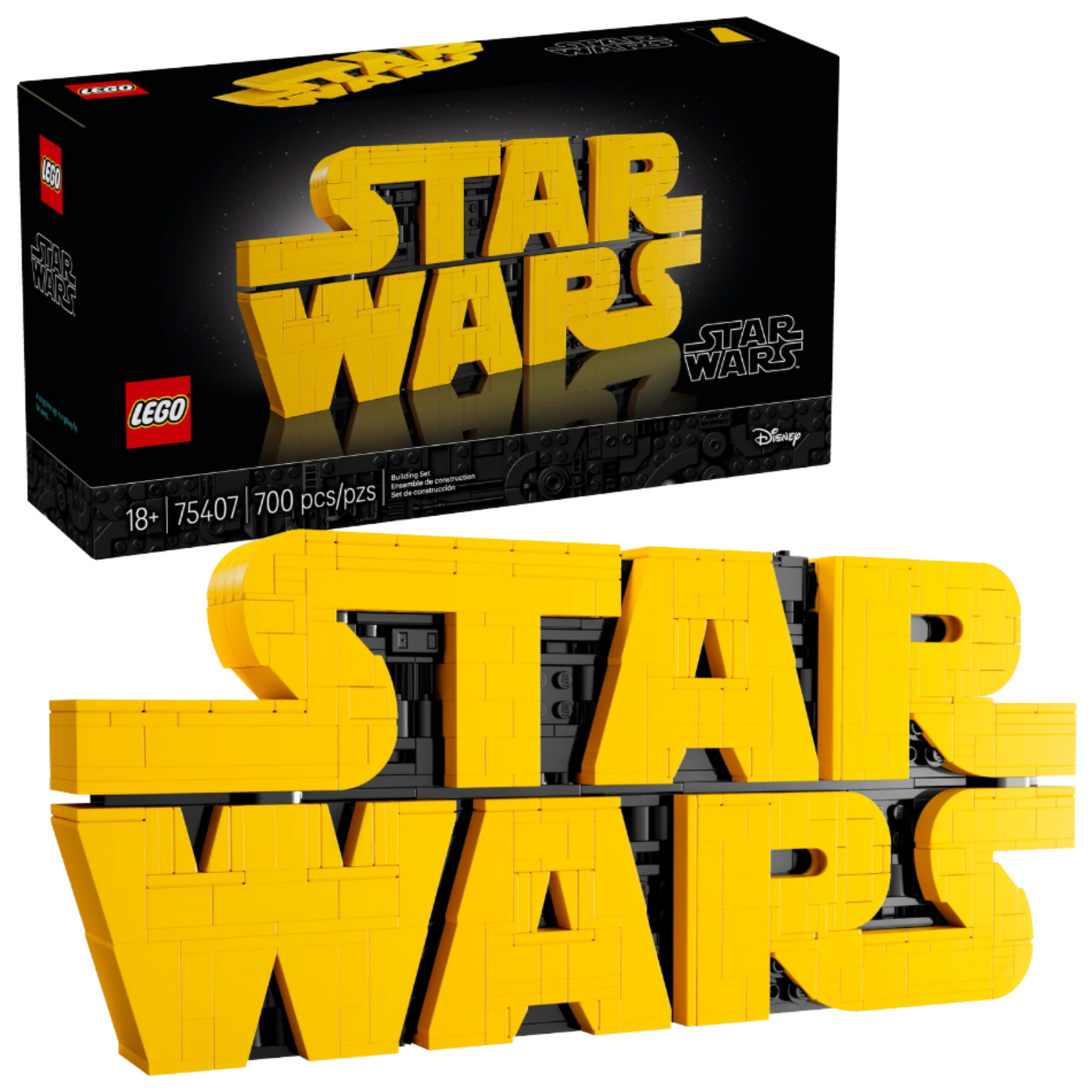 LEGO Brick-Built Star Wars™ Logo (75407) - QuestChest