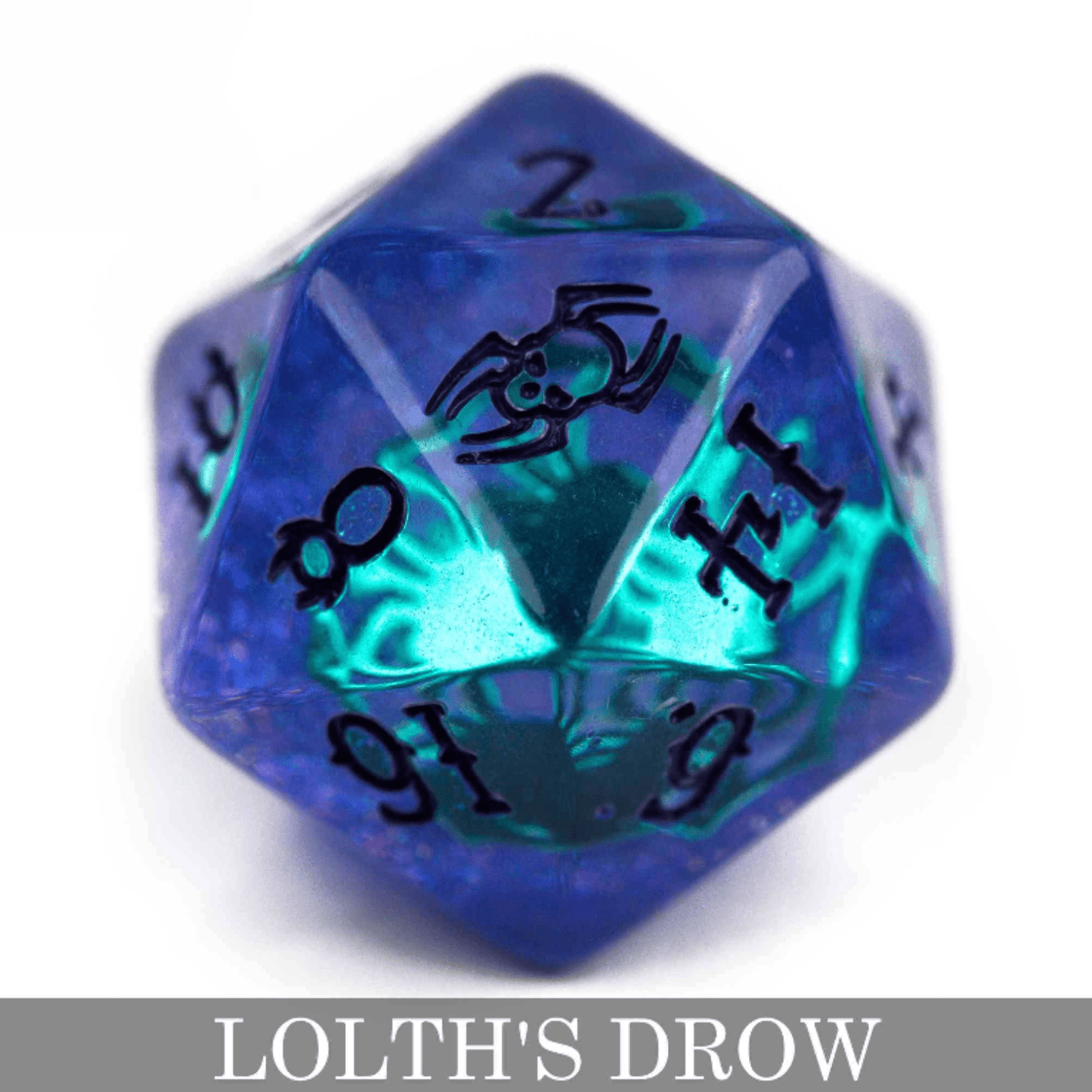 Lolth's Drow - 11 Dice Set - QuestChest
