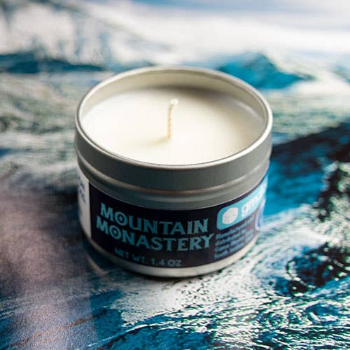 Mountain Monastery Gaming Candle: 8oz - QuestChest