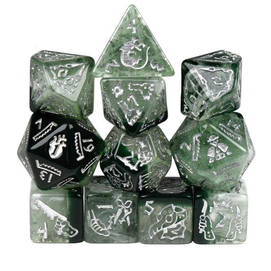 Plague Doctor - 11 Dice Set - QuestChest
