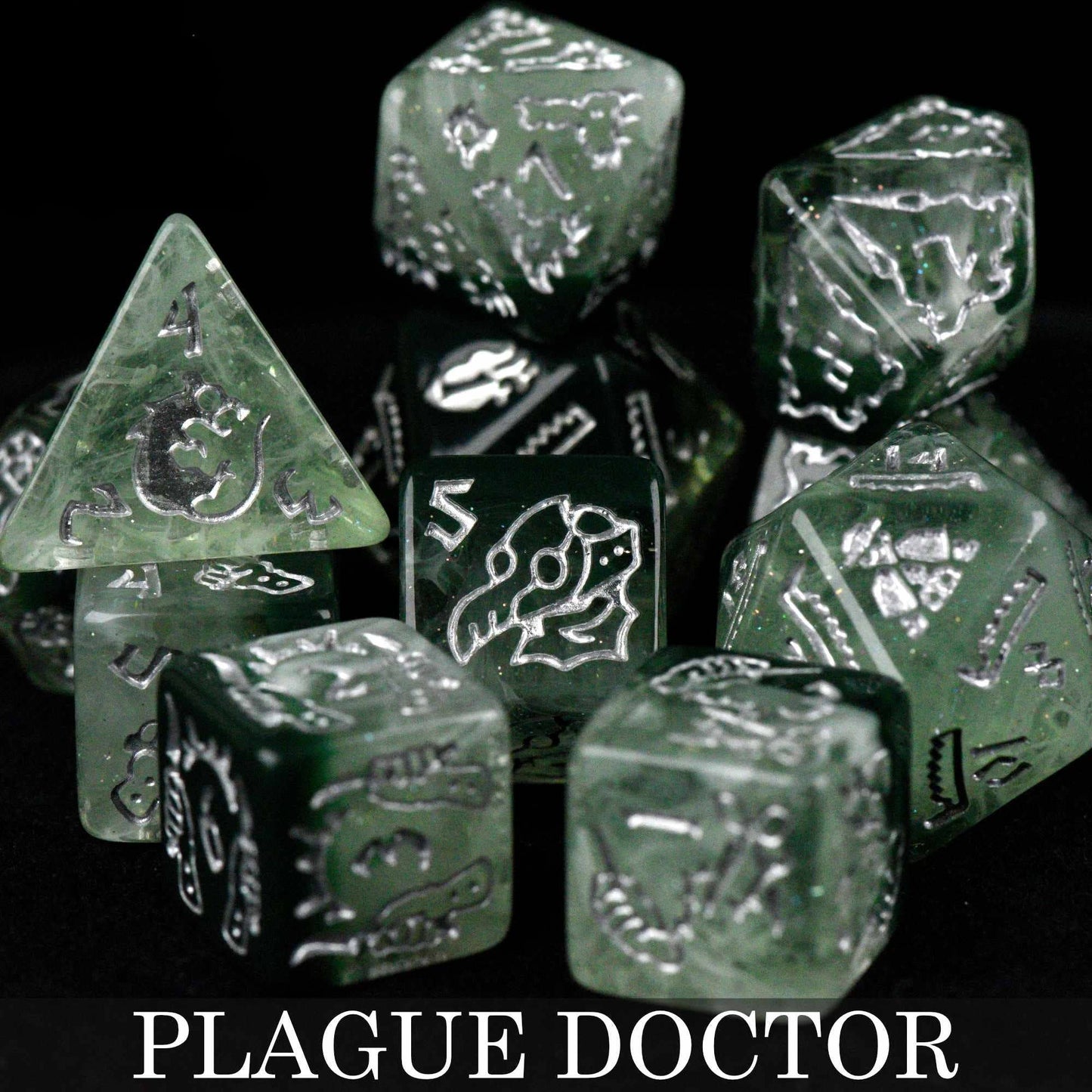 Plague Doctor - 11 Dice Set - QuestChest