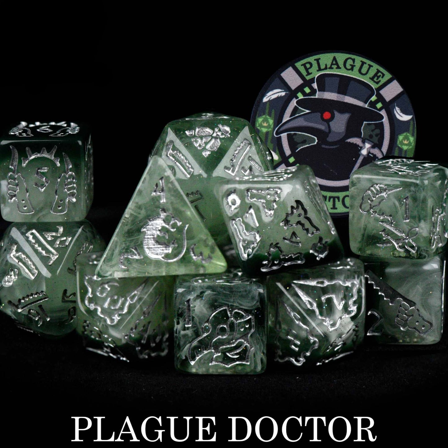 Plague Doctor - 11 Dice Set - QuestChest