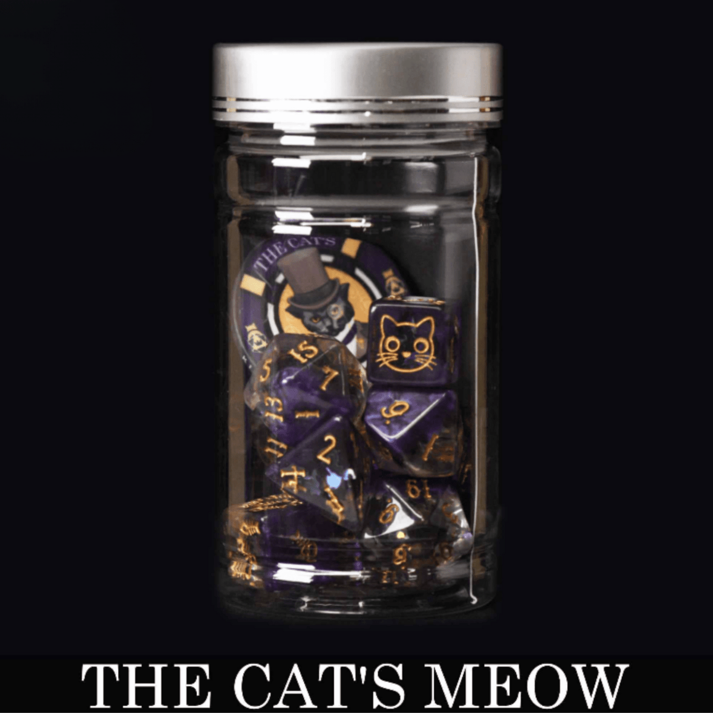 The Cat's Meow - 11 Dice Set - QuestChest