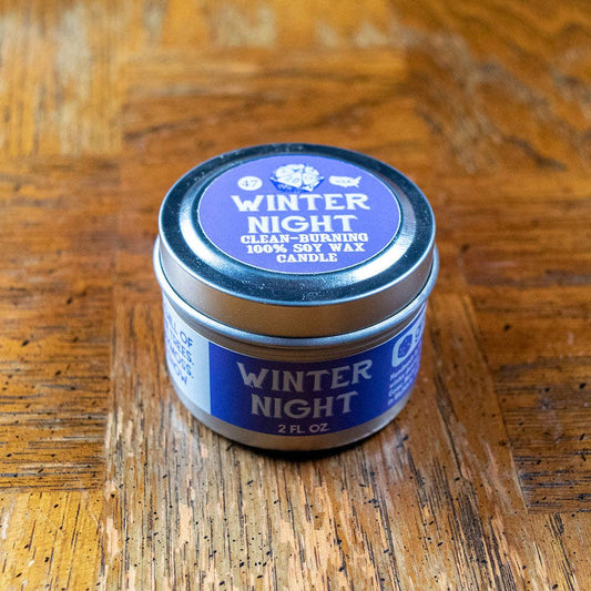 Winter Night Gaming Candle: 2oz - QuestChest