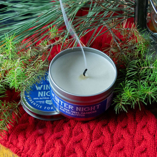 Winter Night Gaming Candle: 8oz - QuestChest