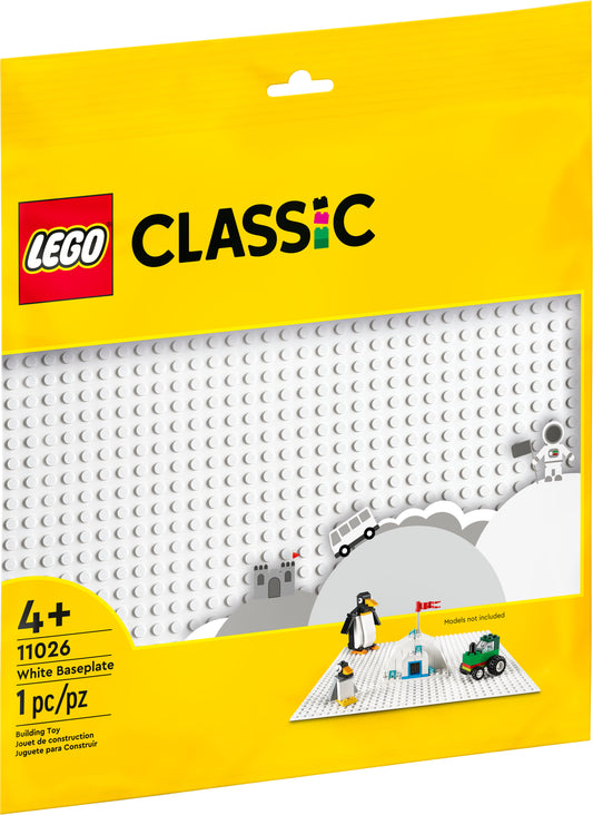 LEGO Classic White Baseplate (11026) - QuestChest