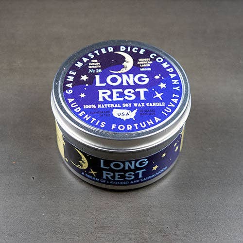 Long Rest Gaming Candle: 8oz - QuestChest