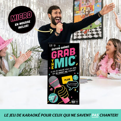 Jeu Grab the Mic - Édition Québec (FR)