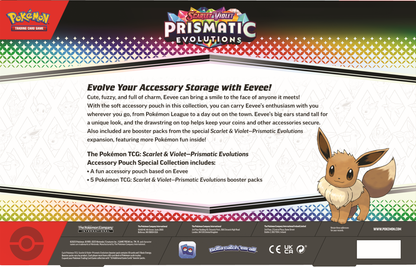POKEMON SV8.5 PRISMATIC EVOLUTIONS ACCESSORY POUCH SPECIAL COLLECTION