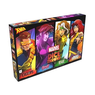Marvel X-Men Dice Throne: Box 2 - Cyclops, Gambit, Rogue, Jean Gray (EN)