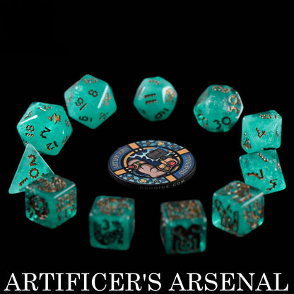 Artificer's Arsenal - 11 Dice Set - QuestChest