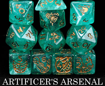 Artificer's Arsenal - 11 Dice Set - QuestChest