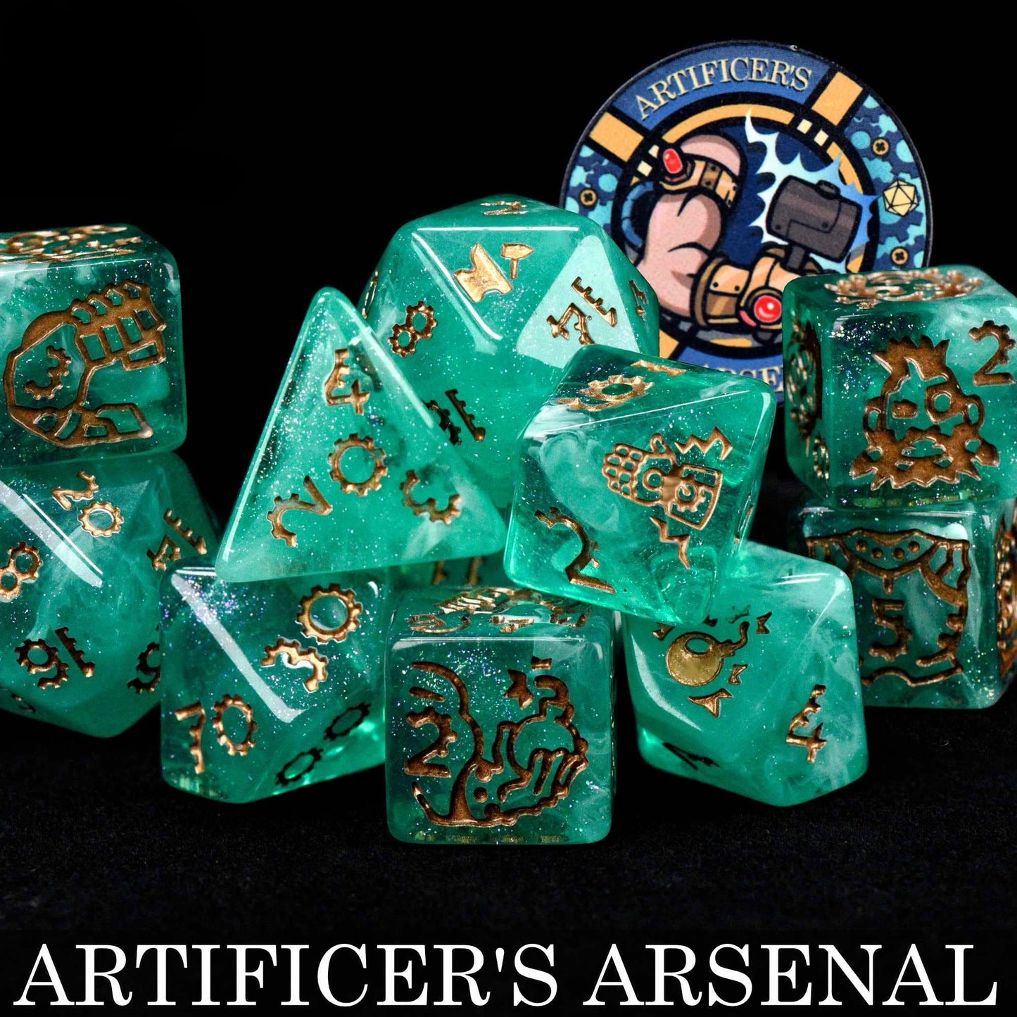 Artificer's Arsenal - 11 Dice Set - QuestChest