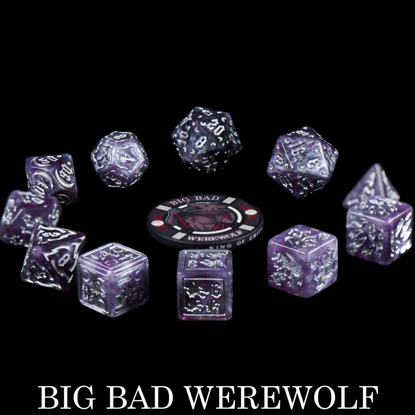 Big Bad Werewolf - 11 Dice Set - QuestChest