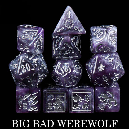Big Bad Werewolf - 11 Dice Set - QuestChest