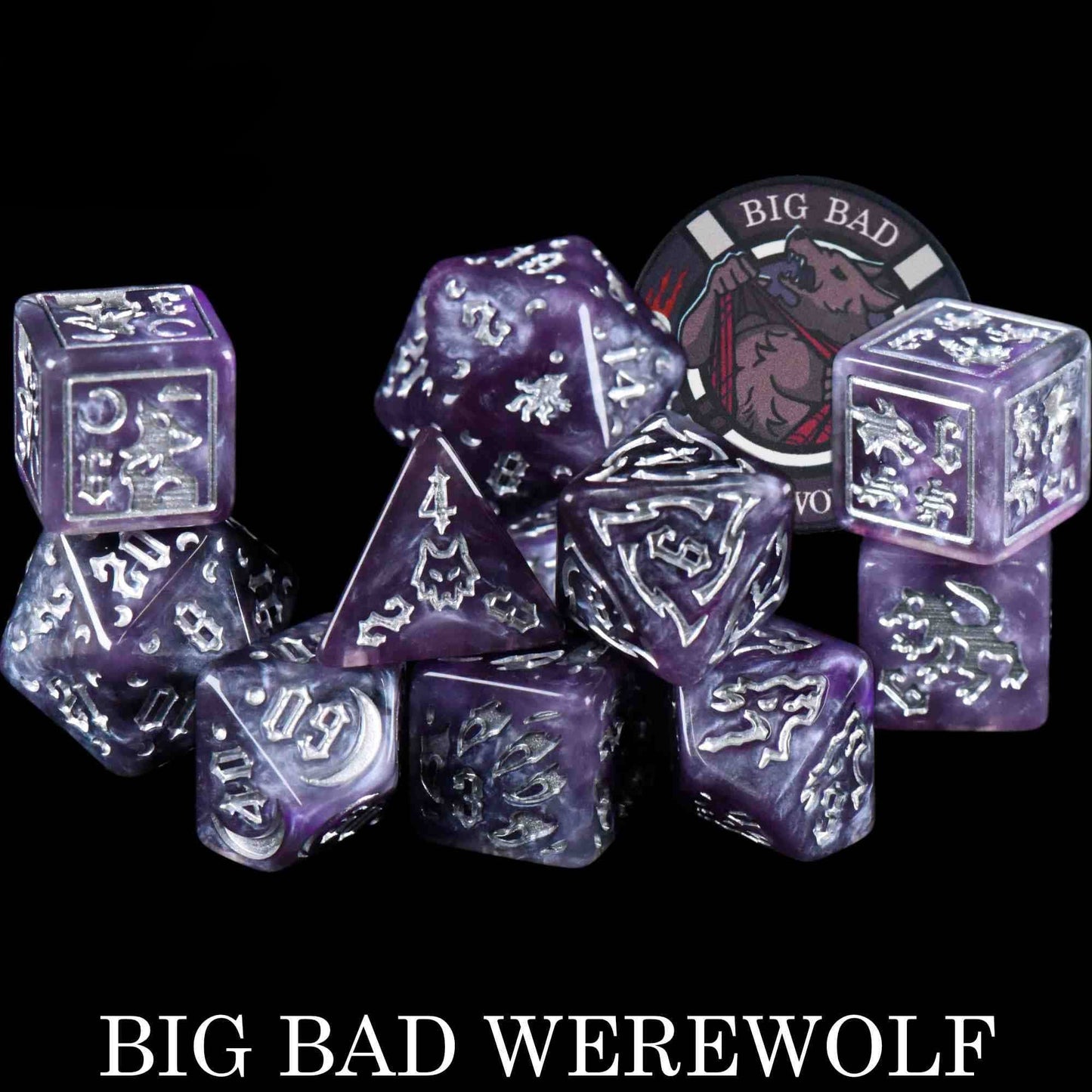 Big Bad Werewolf - 11 Dice Set - QuestChest