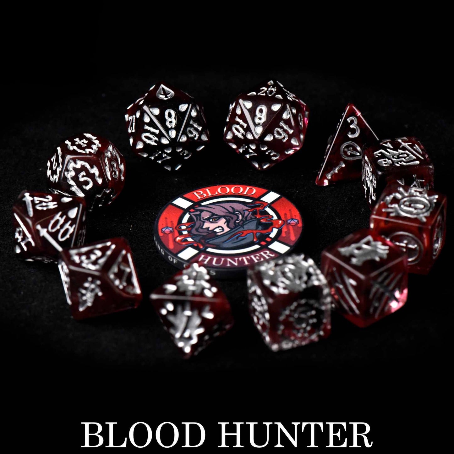 Blood Hunter - 11 Dice Set - QuestChest