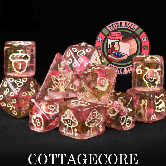 Cottagecore - 11 Dice Set - QuestChest