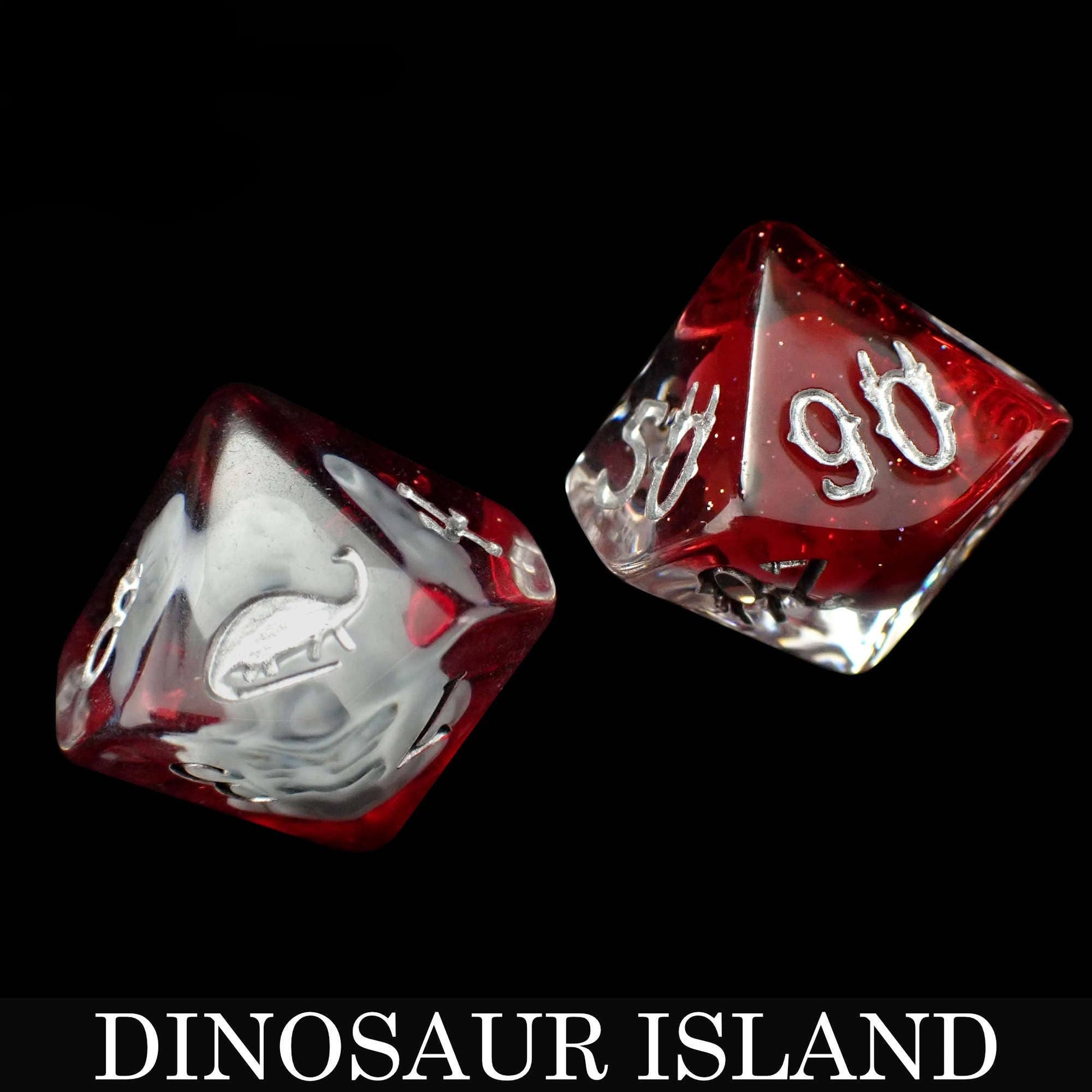 Dinosaur Island - 11 Dice Set - QuestChest