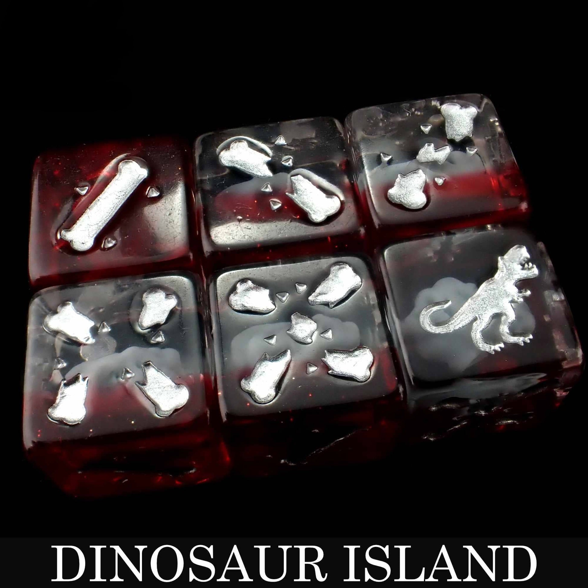 Dinosaur Island - 11 Dice Set - QuestChest