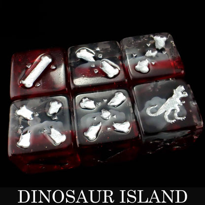 Dinosaur Island - 11 Dice Set - QuestChest