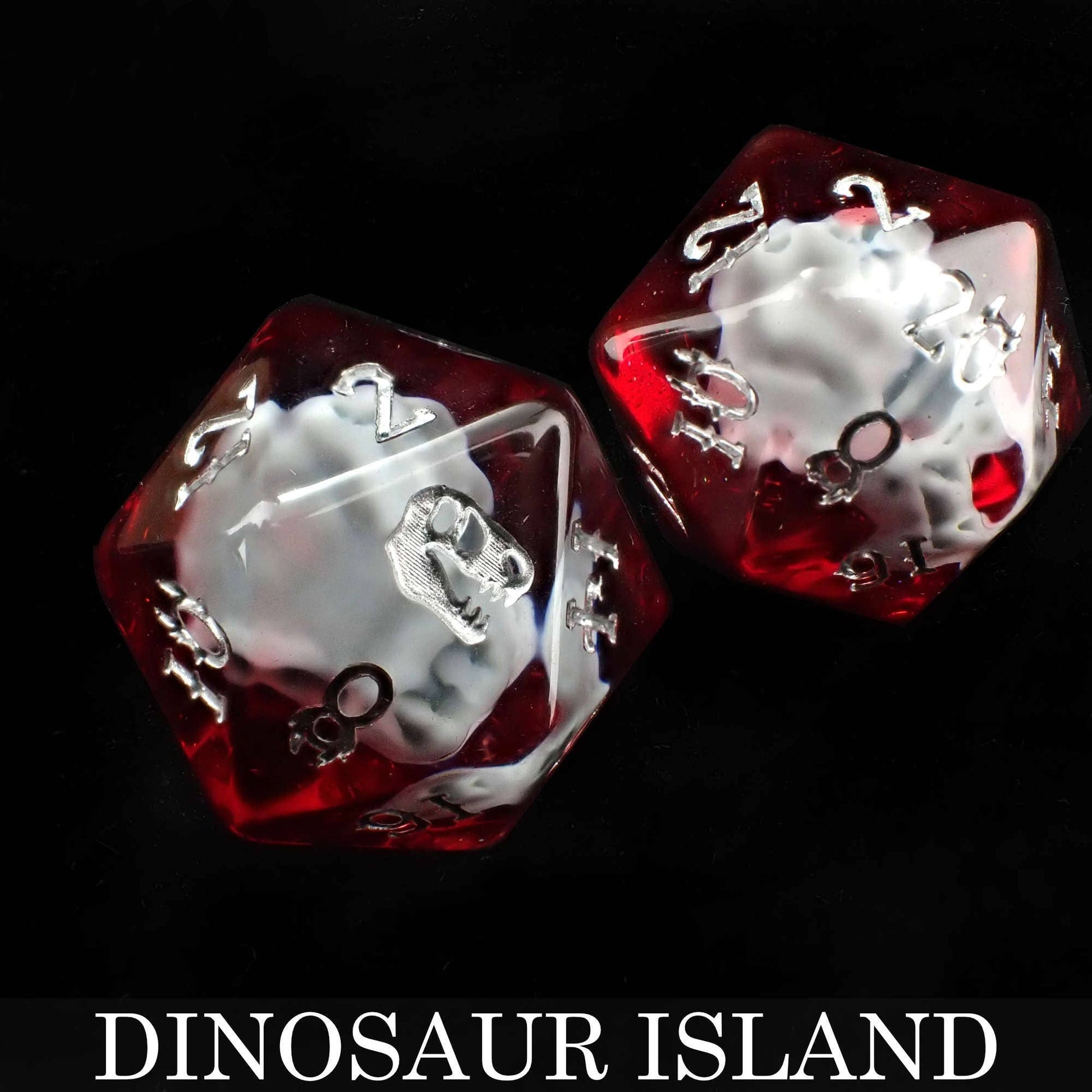 Dinosaur Island - 11 Dice Set - QuestChest