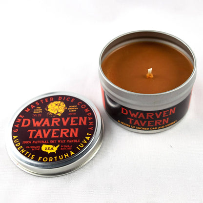 Dwarven Tavern Gaming Candle: 8oz - QuestChest