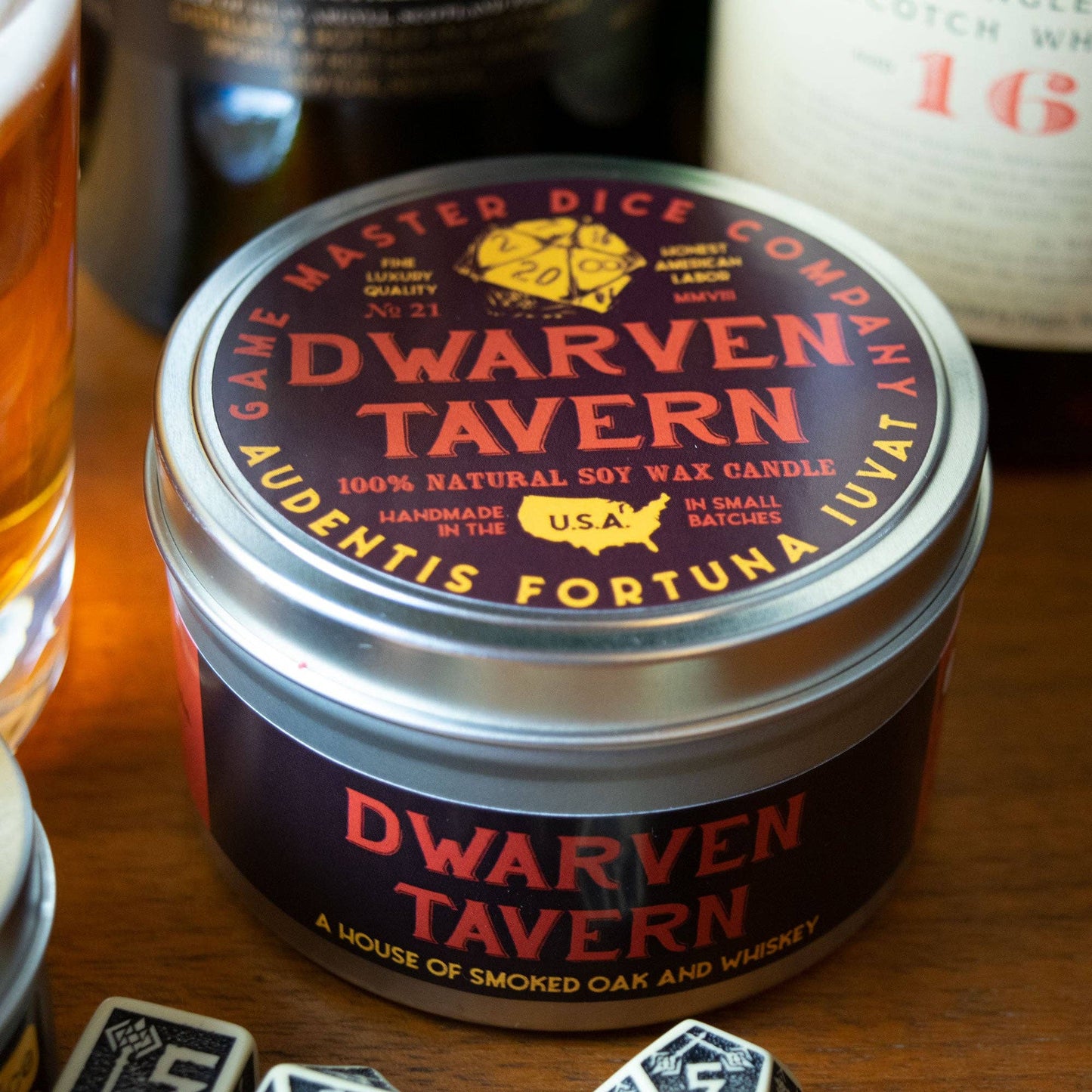 Dwarven Tavern Gaming Candle: 8oz - QuestChest