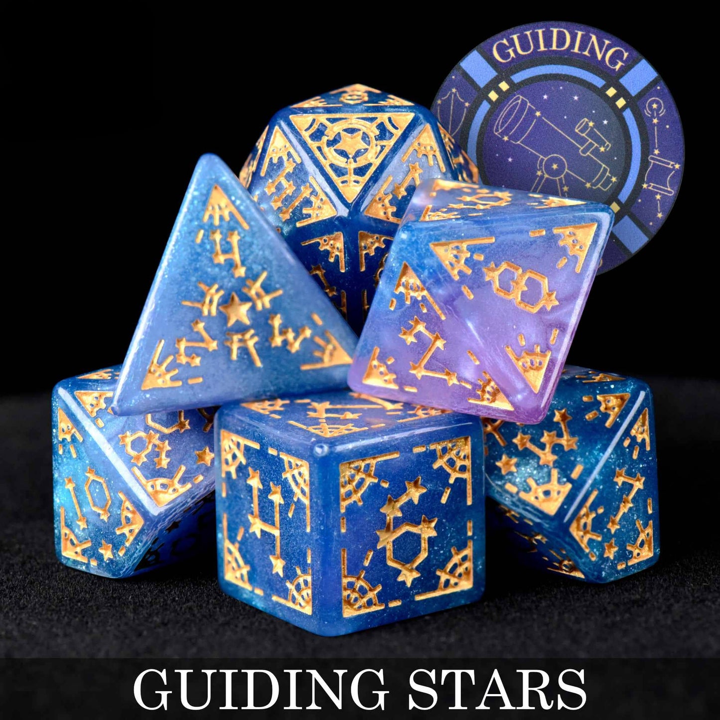 Guiding Stars - 7 Dice Set - QuestChest