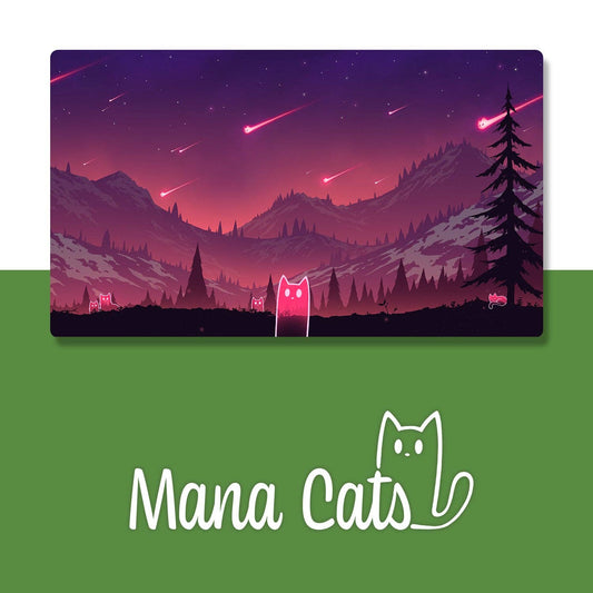 ManaCats Mountain Playmat - Standard 24" x 14" - QuestChest
