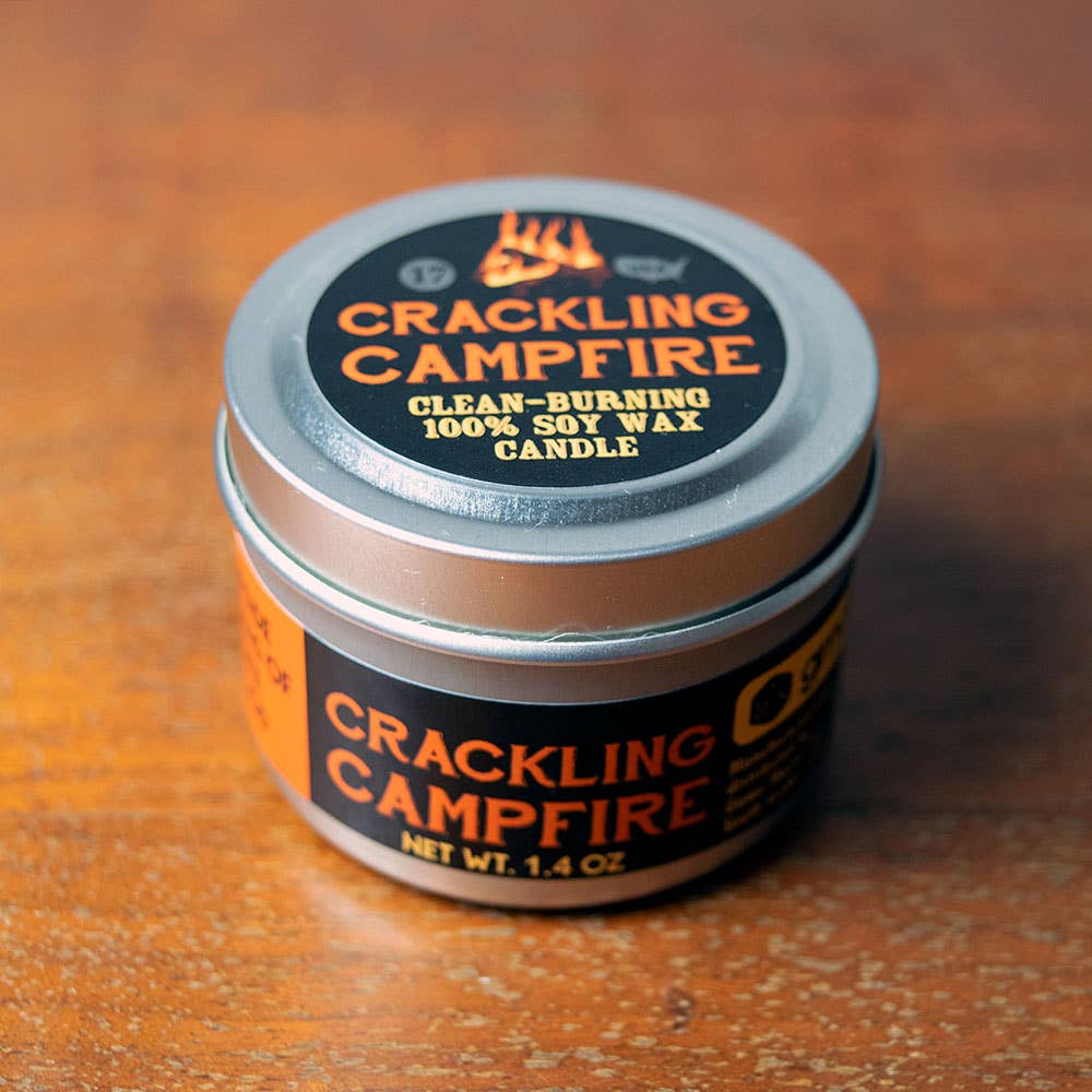 Crackling Campfire Gaming Candle: 2oz - QuestChest