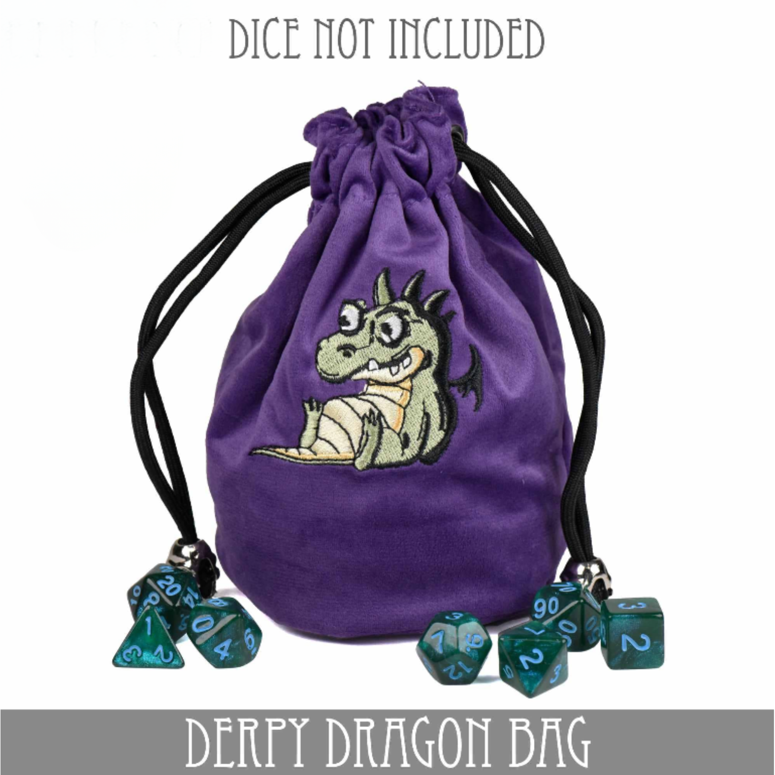 Derpy Dragon Dice Bag - QuestChest