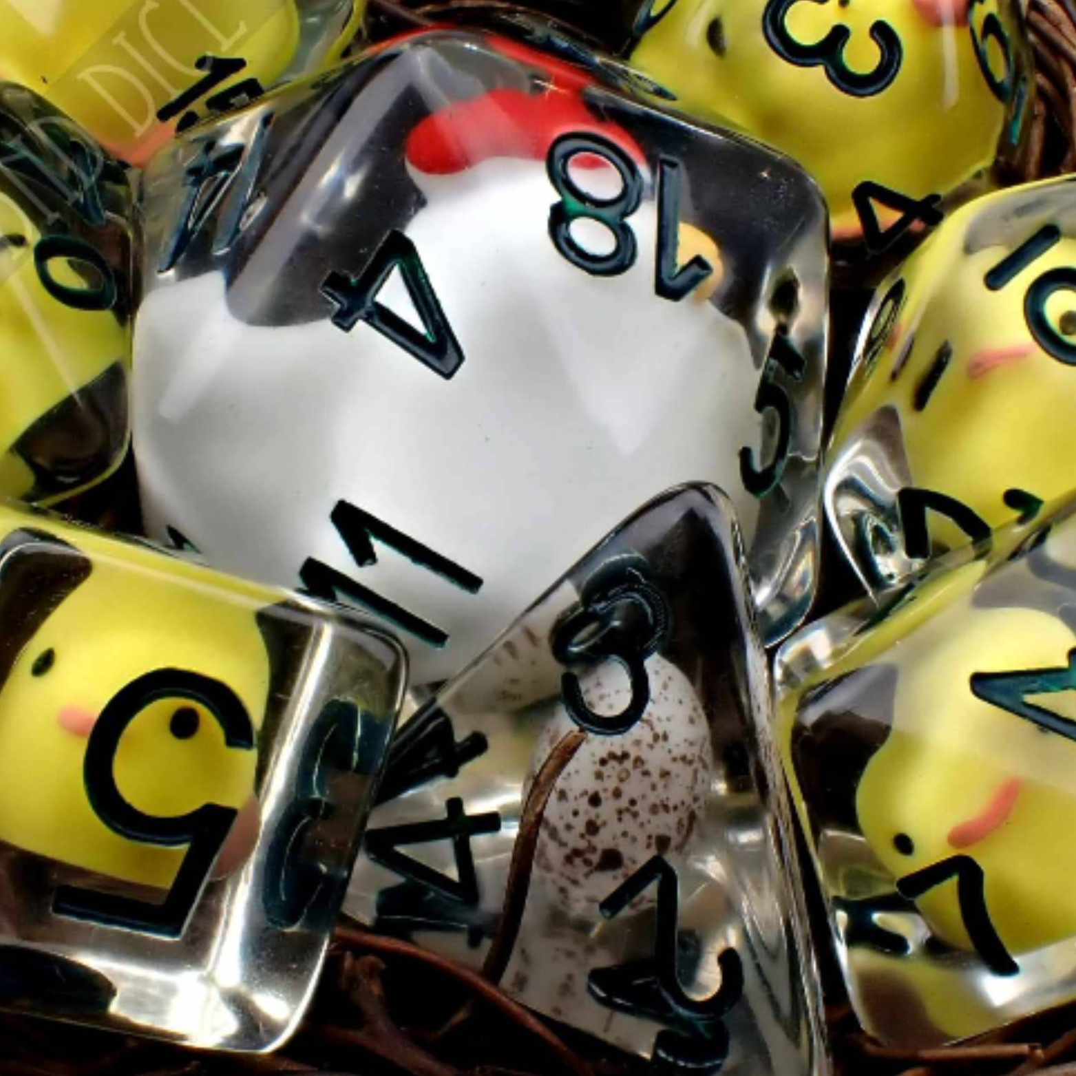 Fowl Play - 8 Dice Set - QuestChest