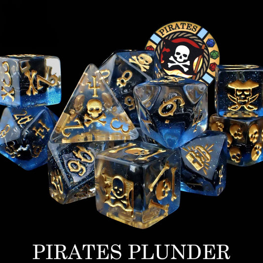 Pirates Plunder - 11 Dice Set - QuestChest