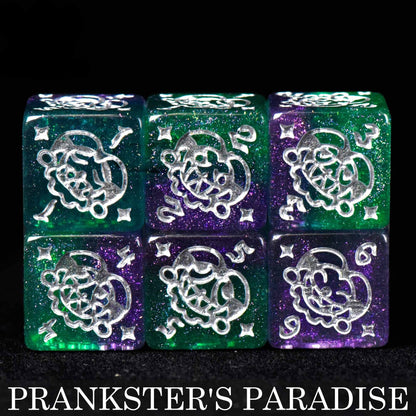 Prankster's Paradise - 11 Dice Set - QuestChest