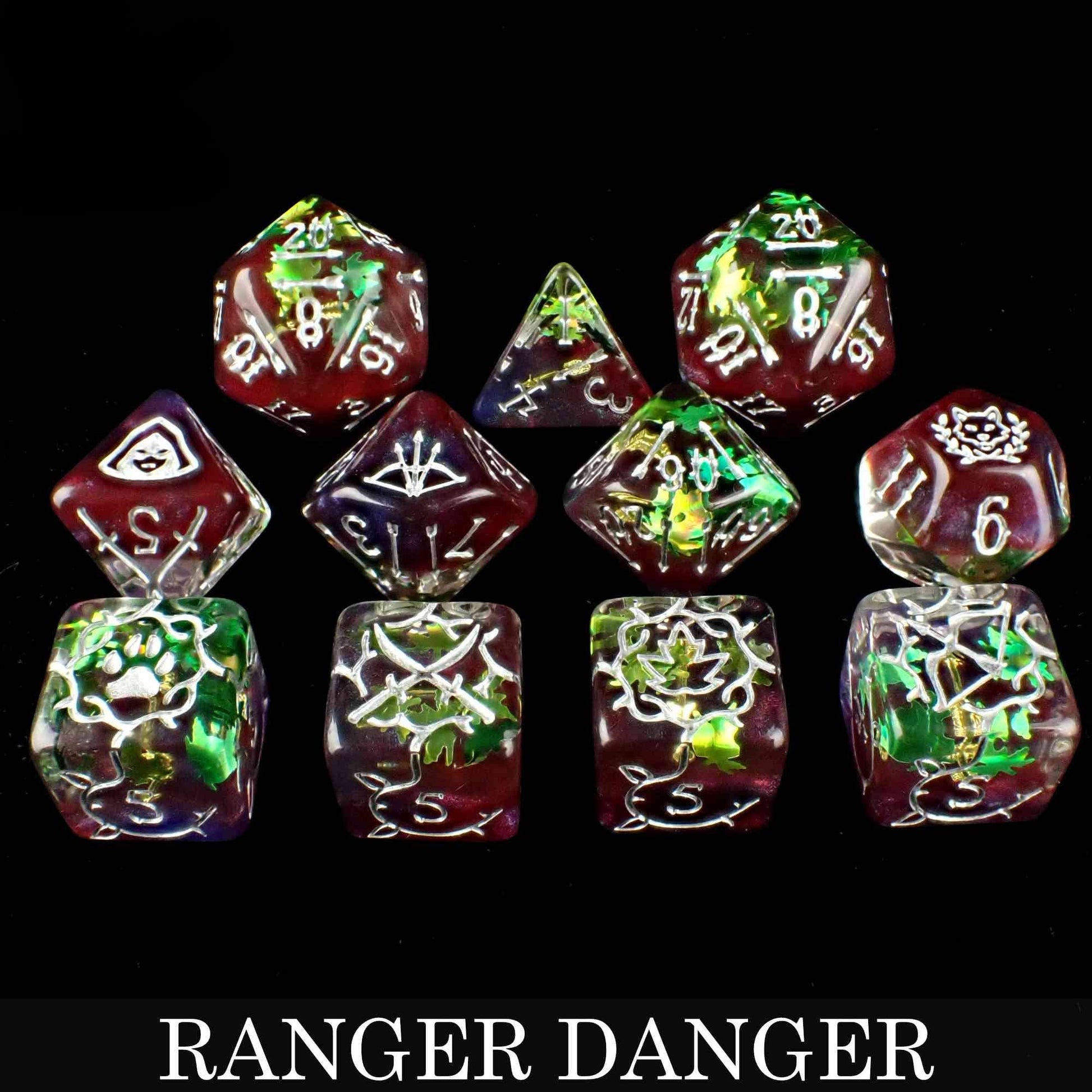 Ranger Danger - 11 Dice Set - QuestChest
