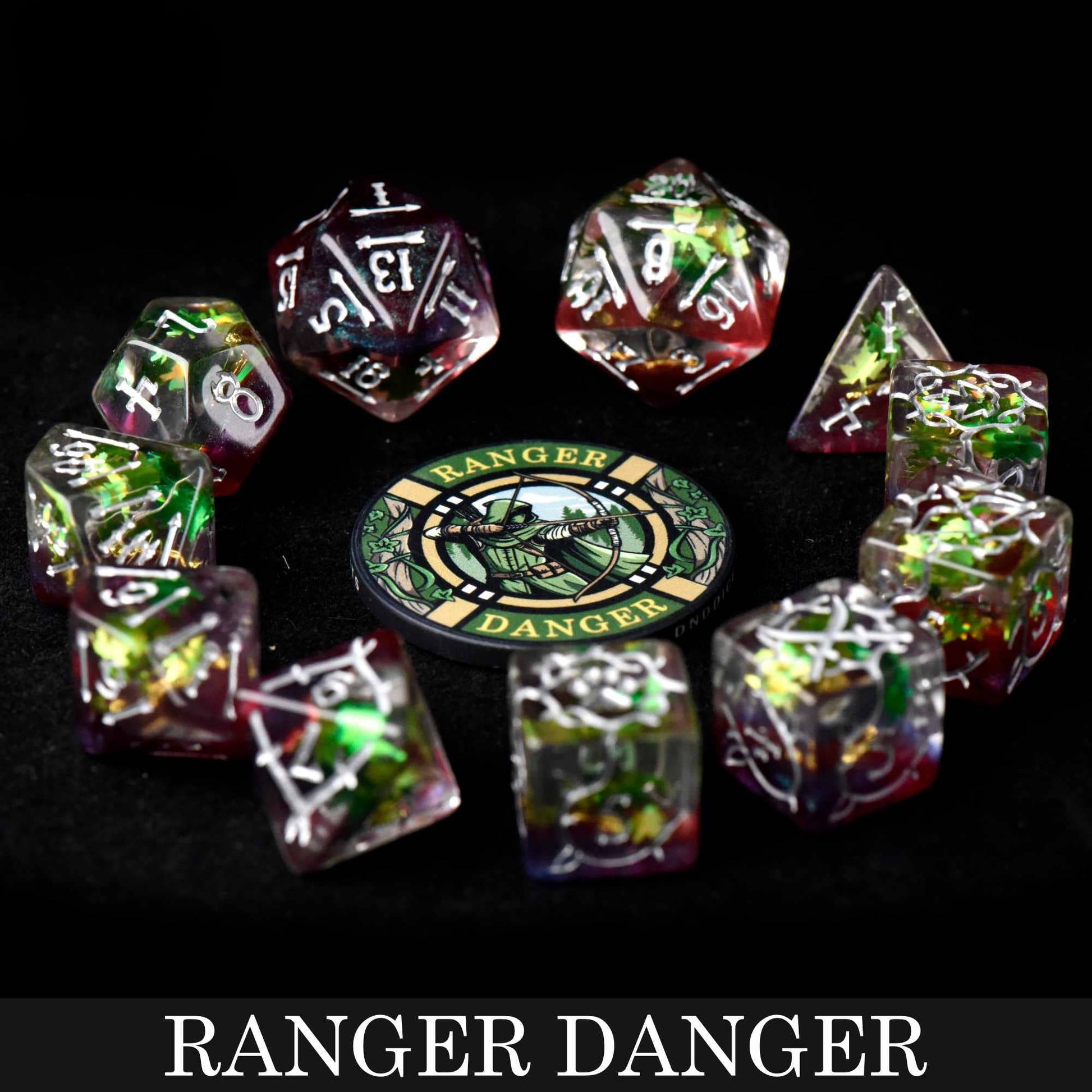 Ranger Danger - 11 Dice Set - QuestChest