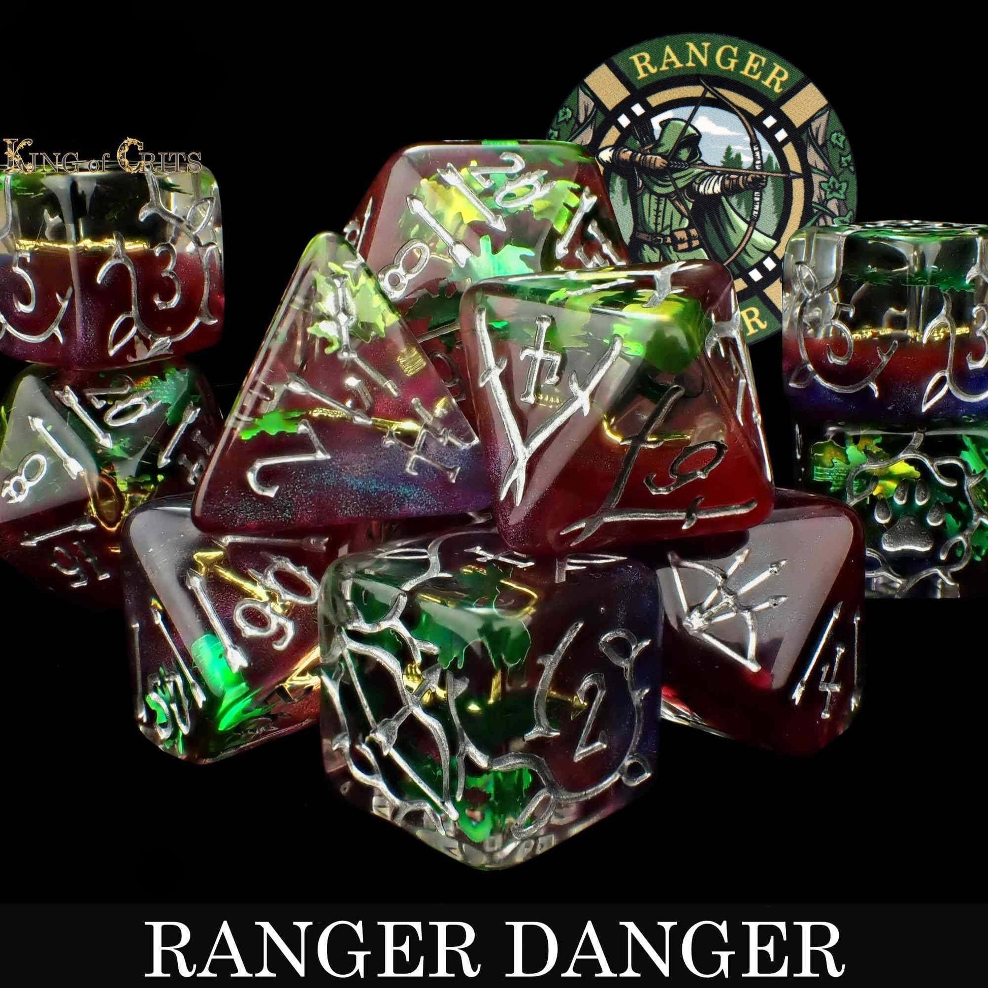 Ranger Danger - 11 Dice Set - QuestChest