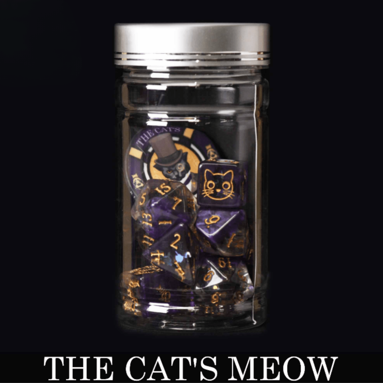 The Cat's Meow - 11 Dice Set - QuestChest